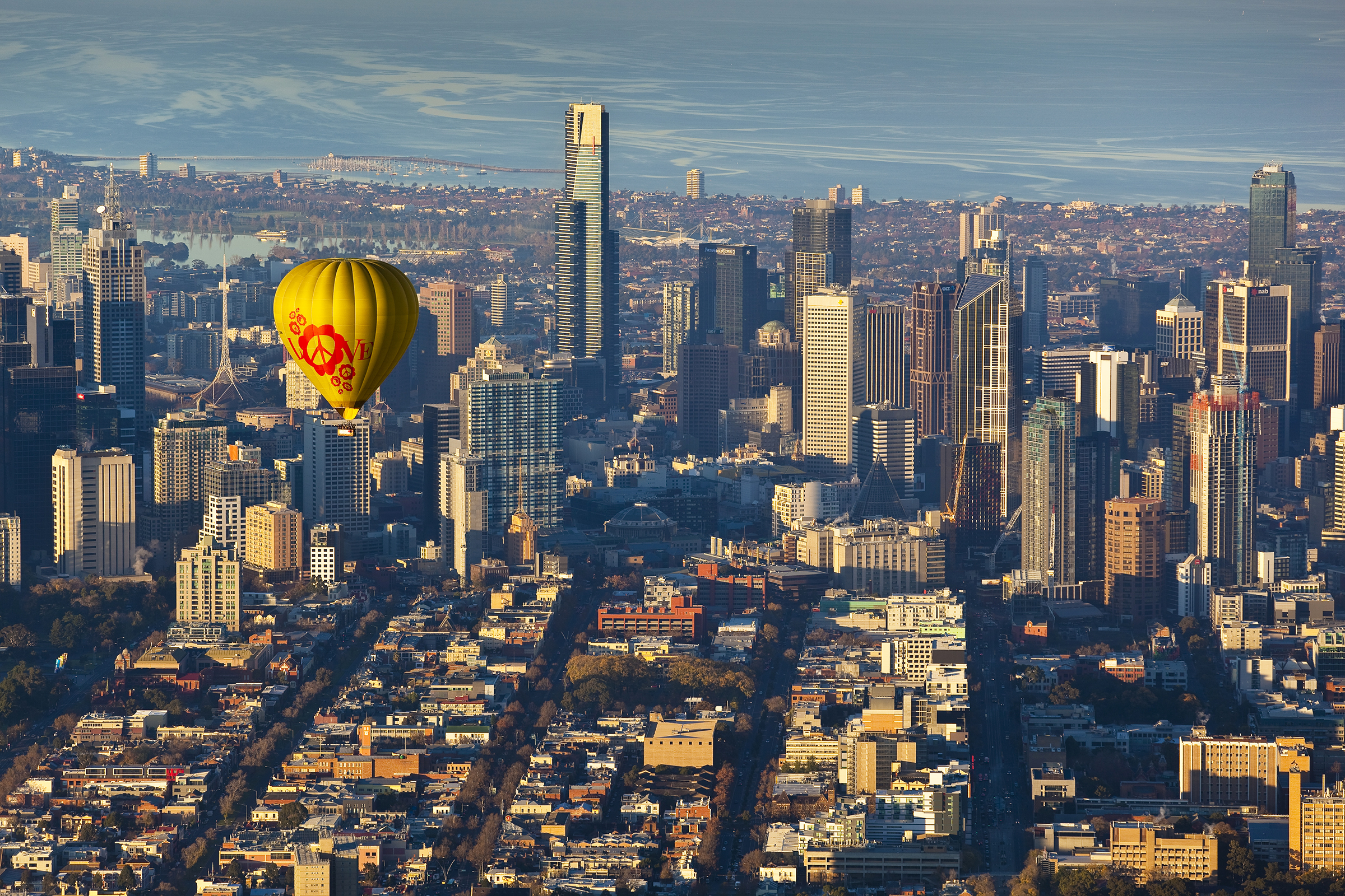 Melbourne hot air balloon ride