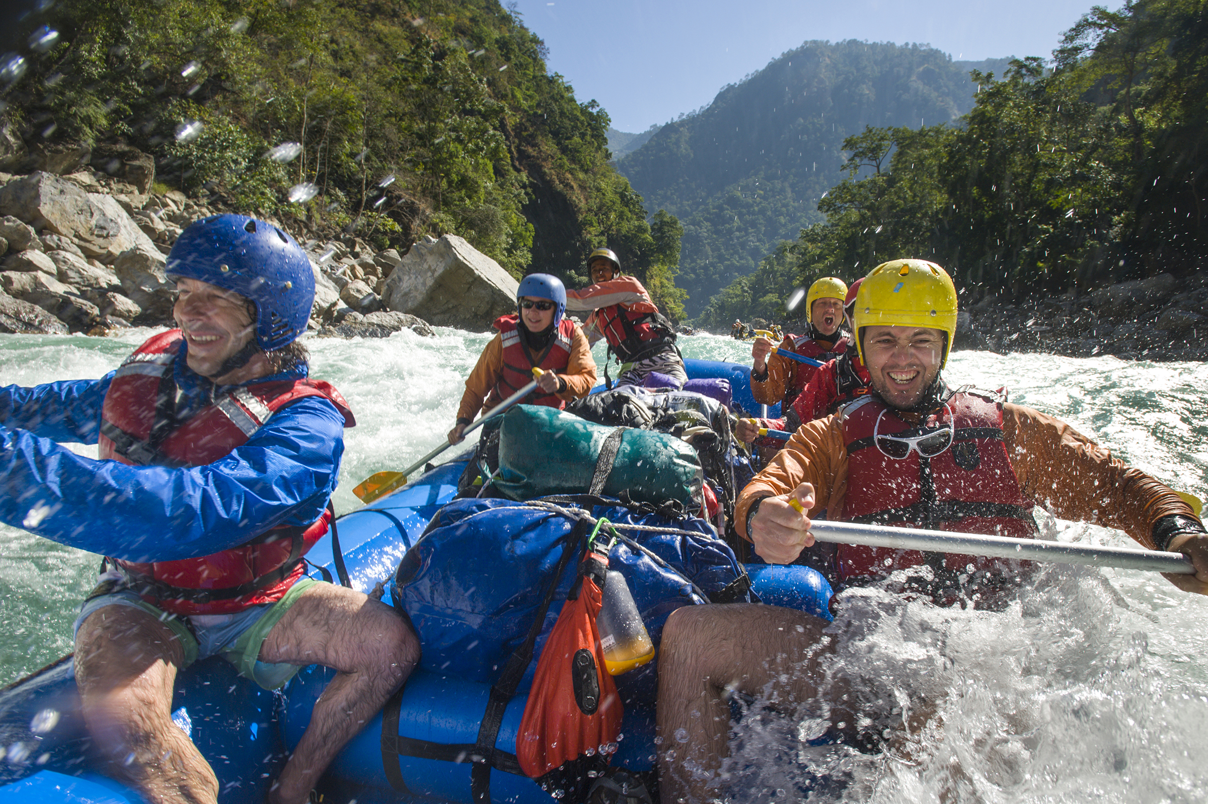 White water rafting safety adventure travel