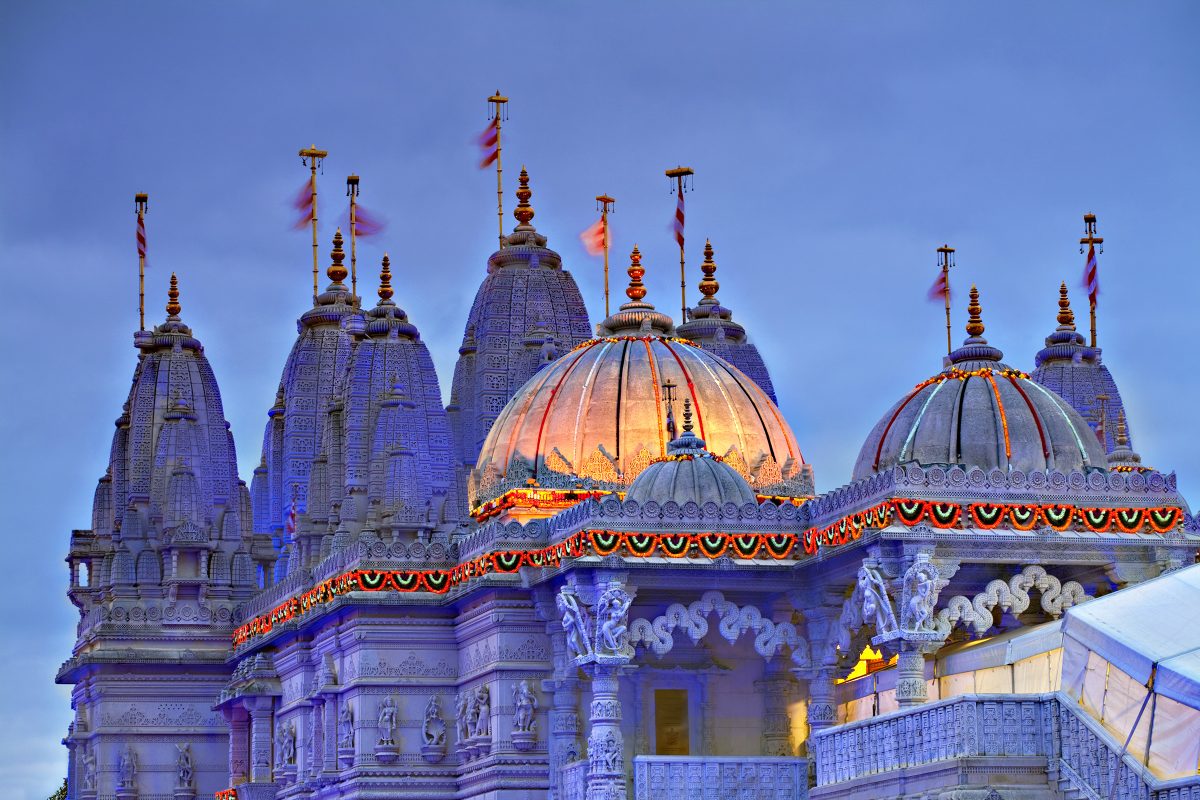 Shri Swaminarayan Mandir Temple London UK Diwali